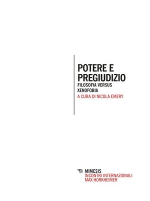 cover image of Potere e pregiudizio